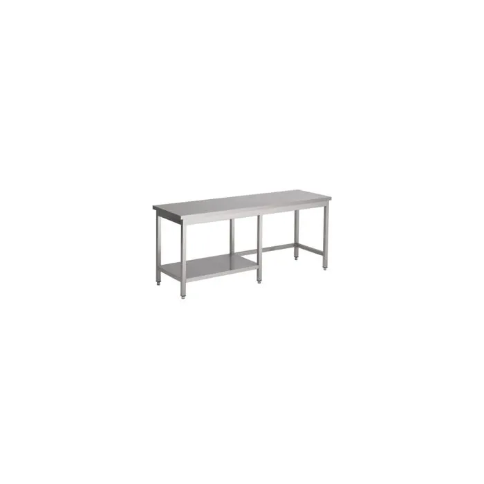 CombiSteel 800 Worktable Half Bottom Shelf Range