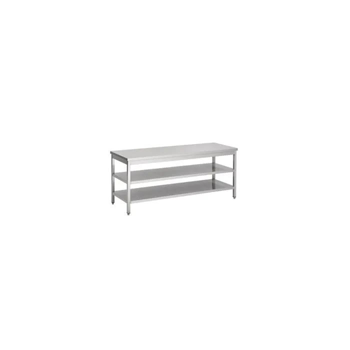 CombiSteel 600 Worktable 2 Shelves Range