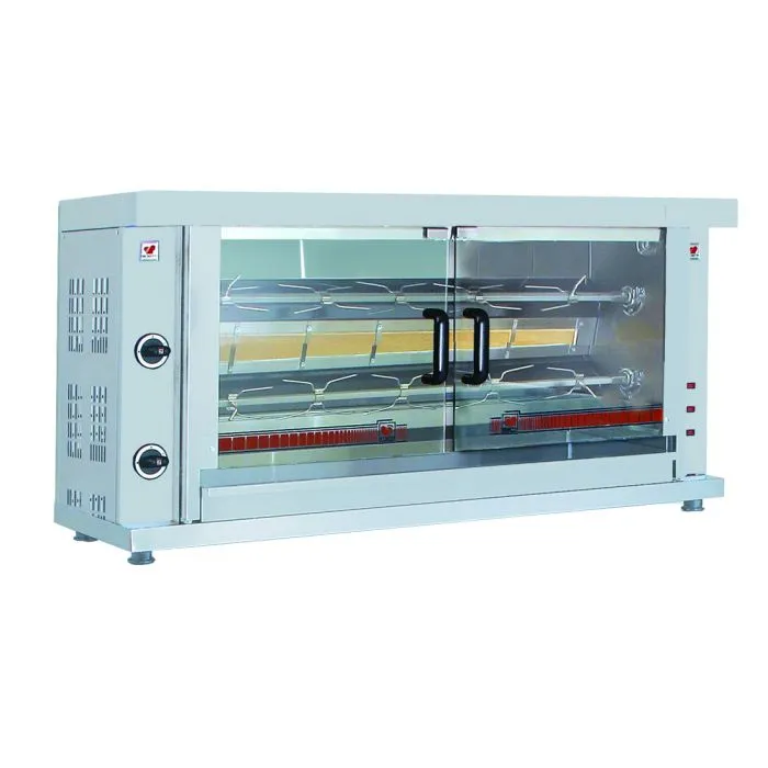 CombiSteel Chicken Rotisserie Gas Oven 2 Spit