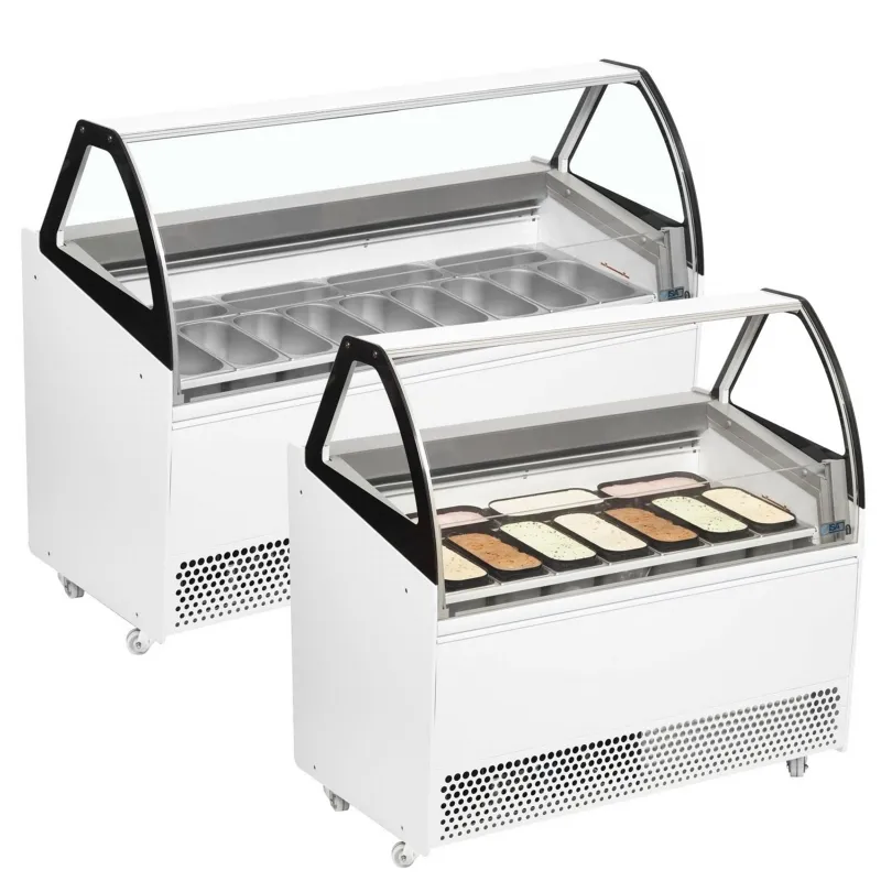 ISA Bermuda View Range Ice Cream Display Fridge