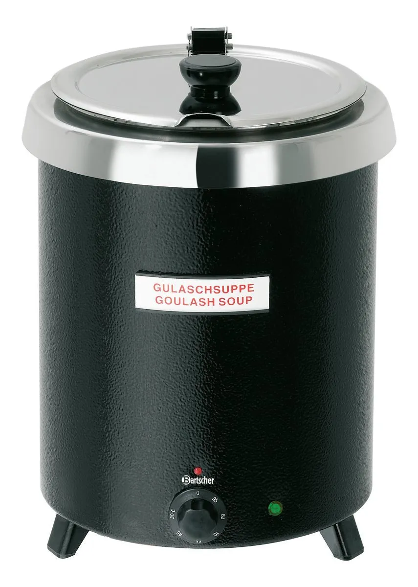 Bartscher Soup kettle Club, 8,5L, black