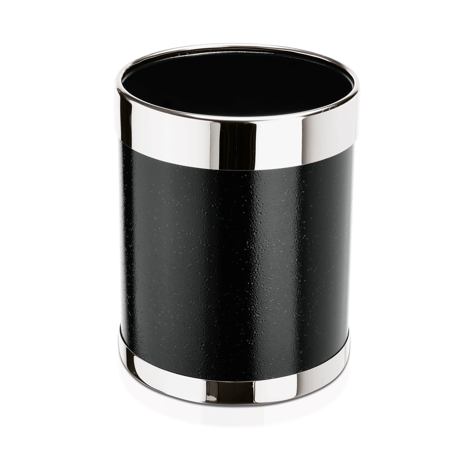 Wastepaper basket Black