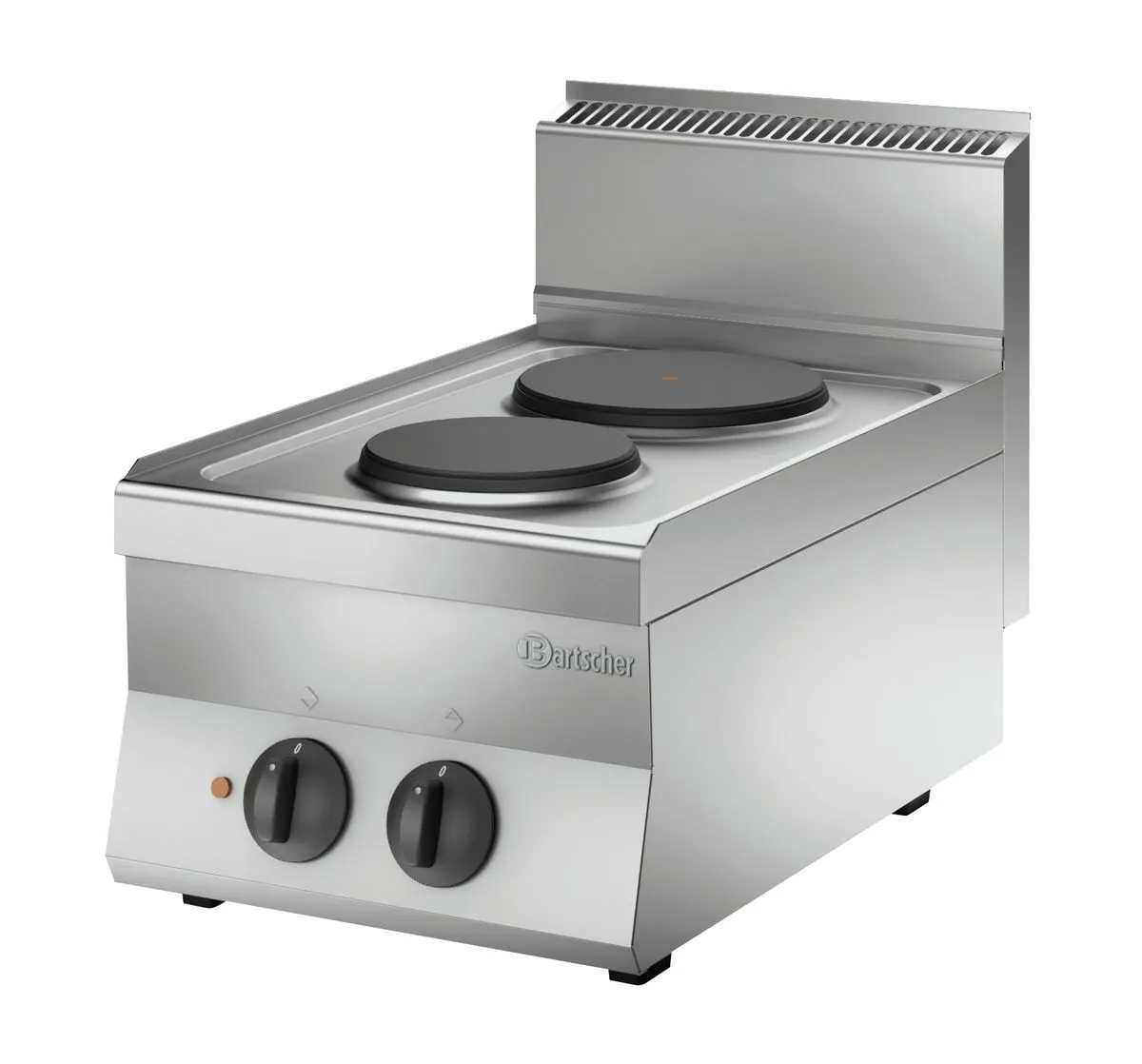 Bartscher Electric stove 650, W400, 2PL, TU Countertop