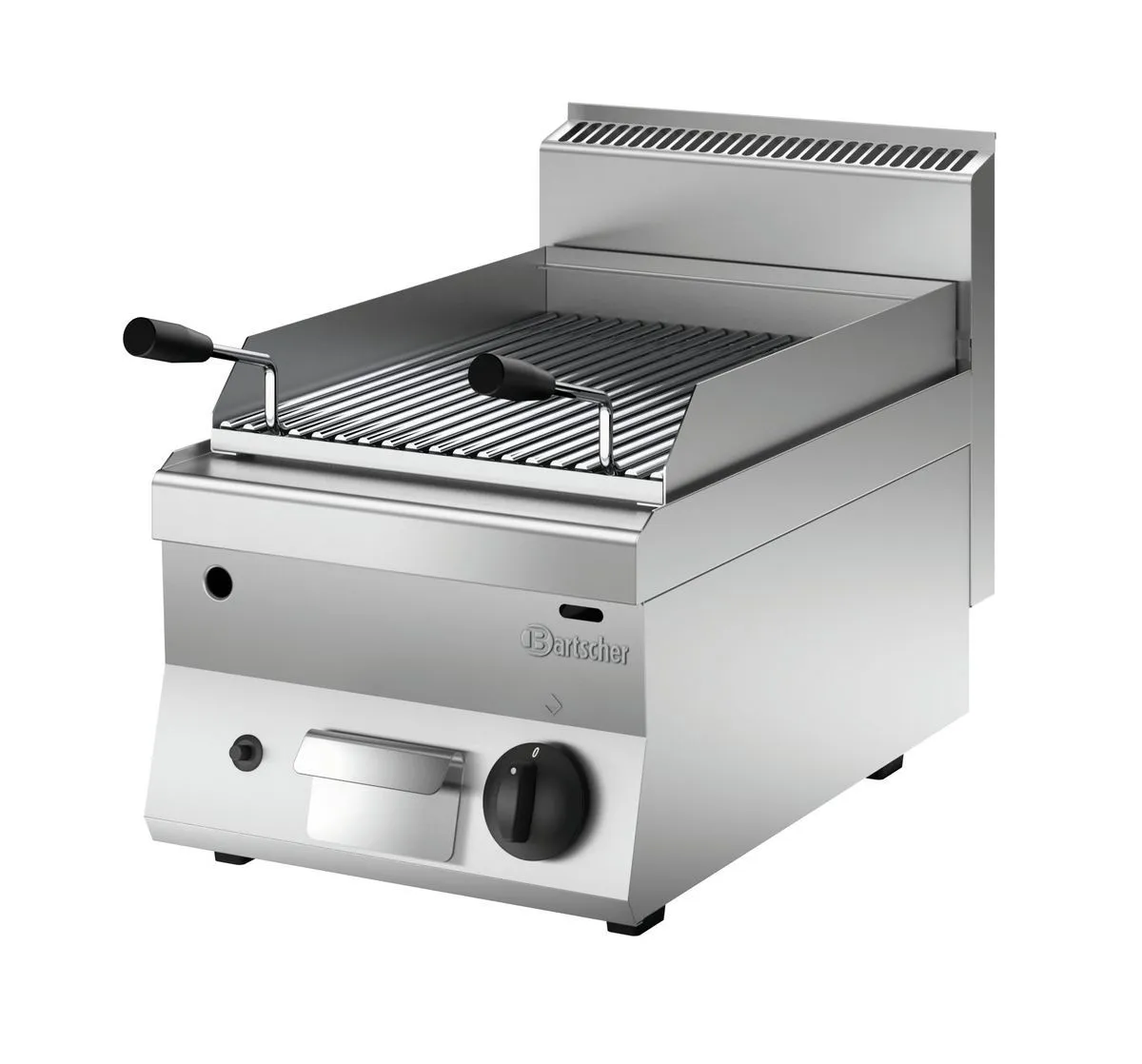 Lava rock grill gas 650 B400 Countertop Caterboss