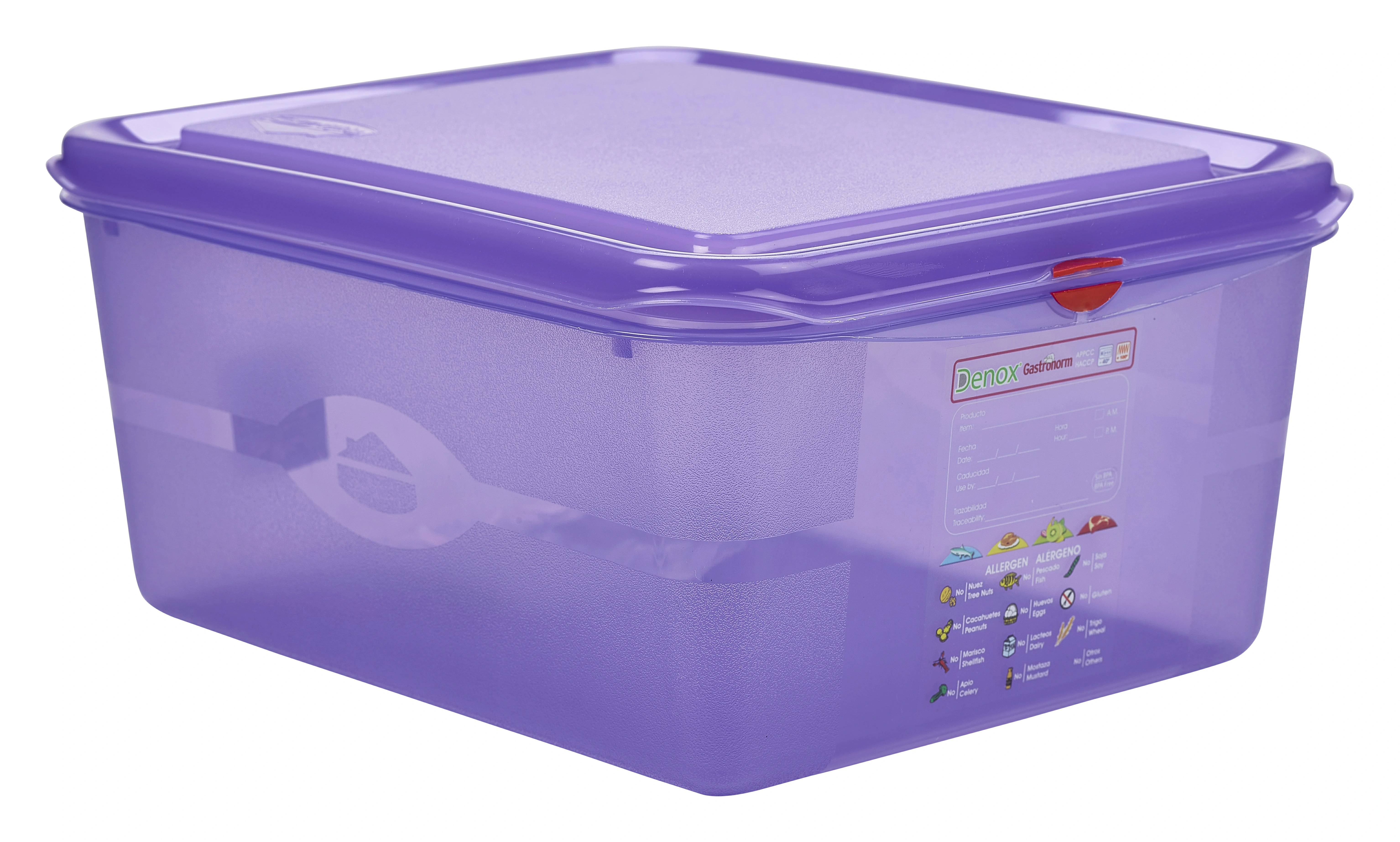 Allergen GN Storage Container 1/2 150mm Deep 10L