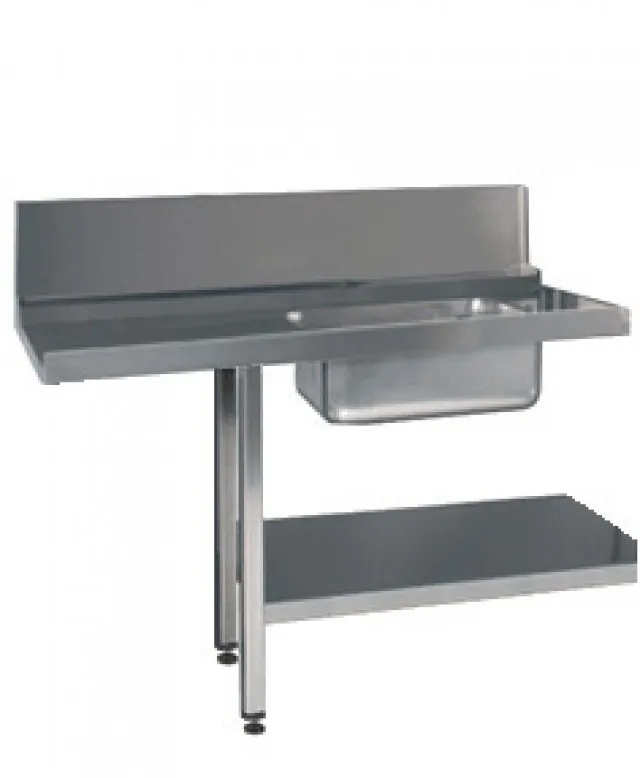 DC Tabling - Prewash Table with Undershelf