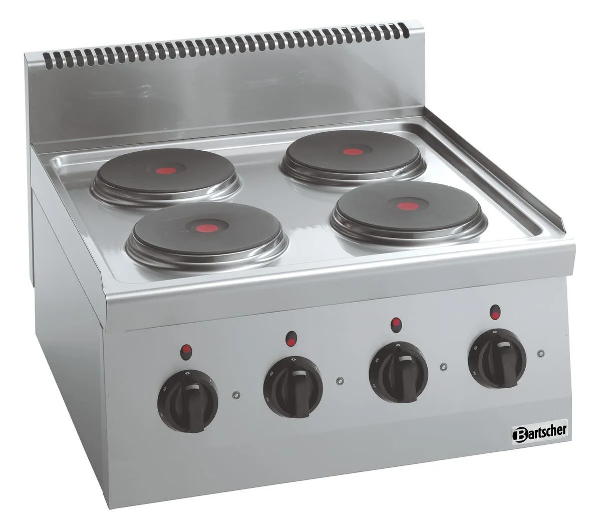 Bartscher Electric stove 600, W600, 4PL, TU