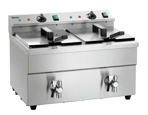 Bartscher Induction deep fat fryer 2x8L Plus Countertop