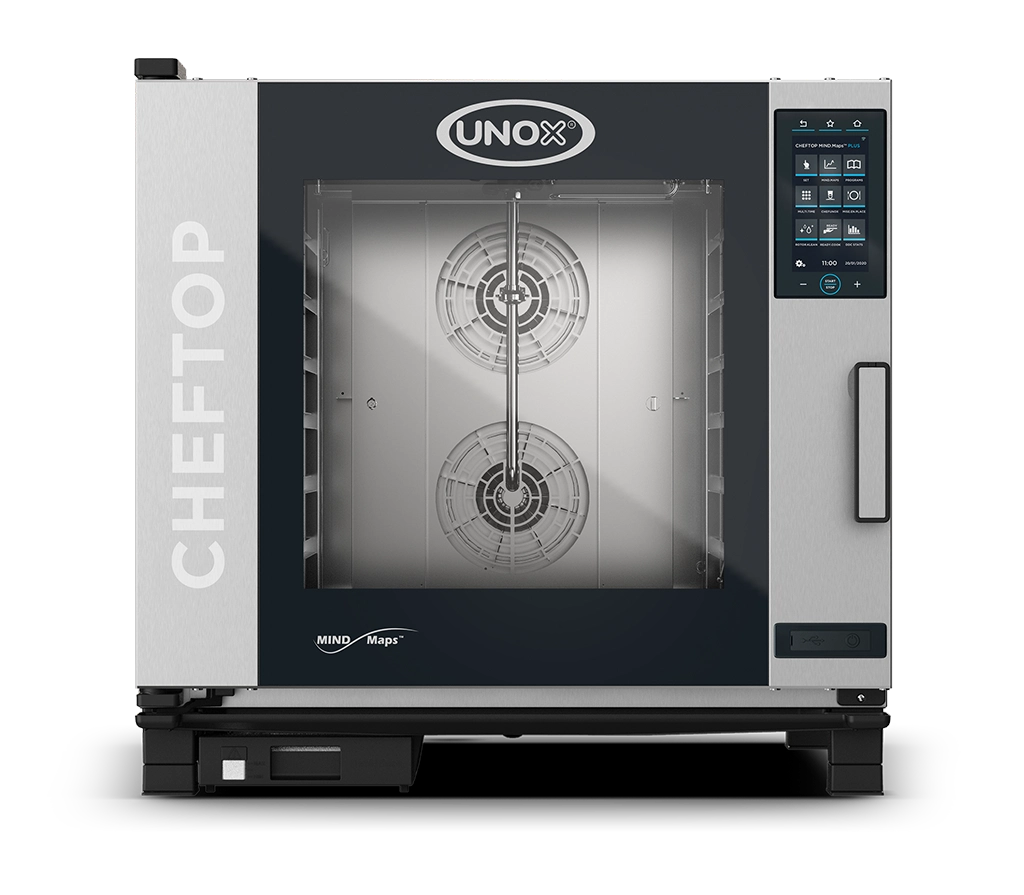 Unox CHEFTOP MIND.Maps COUNTERTOP PLUS 6 Grid Gas GN2/1