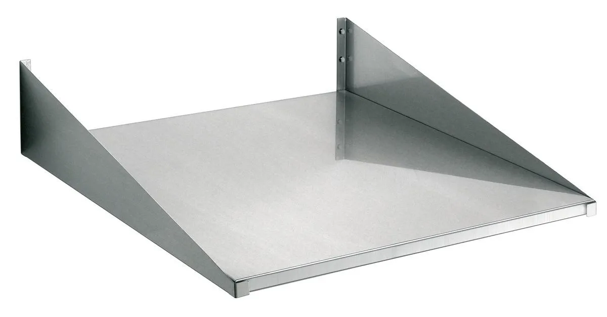 Bartscher Wall-mounting shelf 600x600mm, Stainless Steel