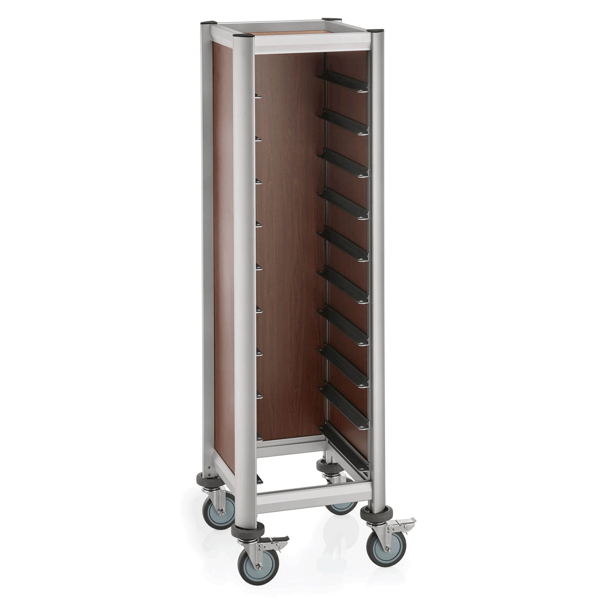 Tray trolley Wooden Look