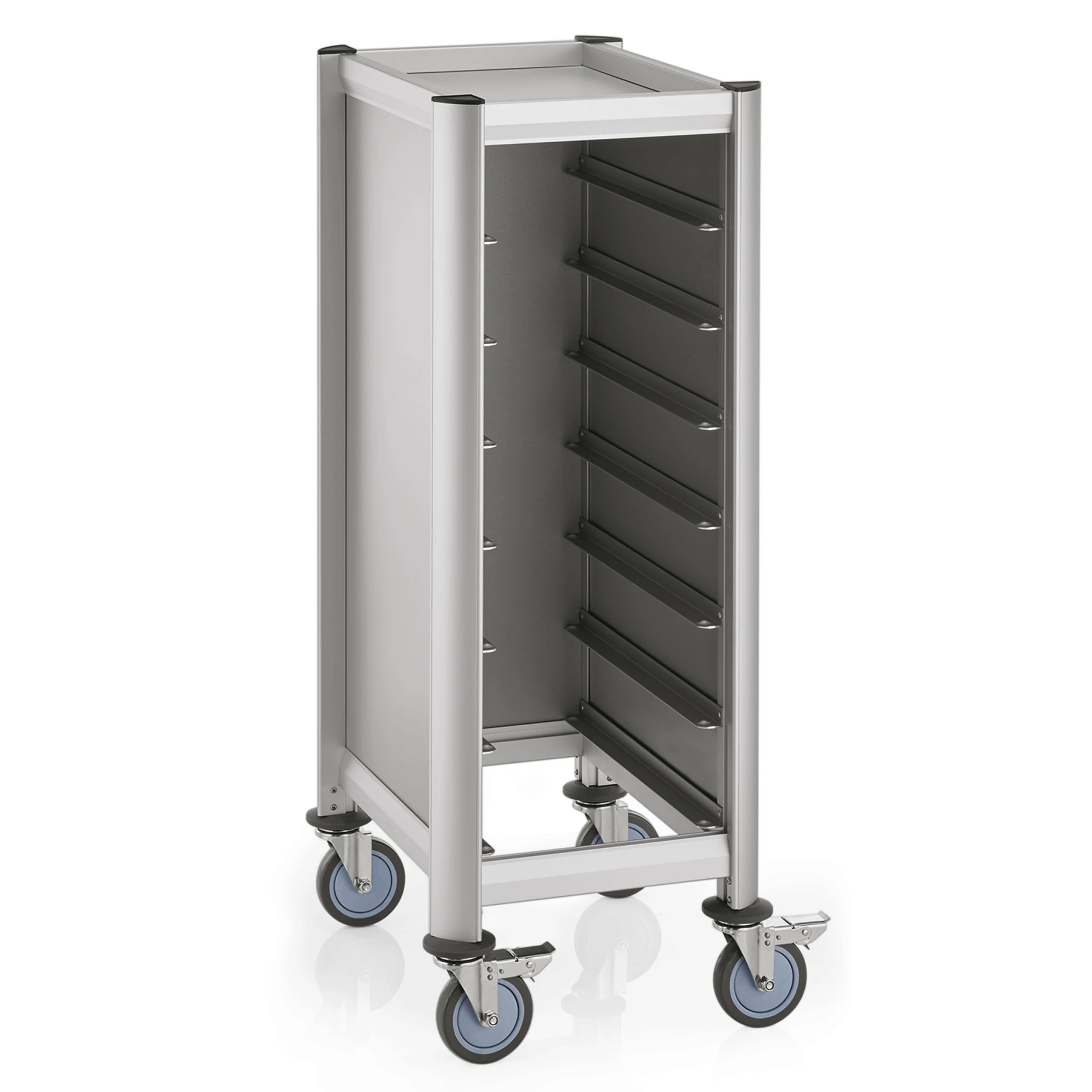 GN tray trolley Silver