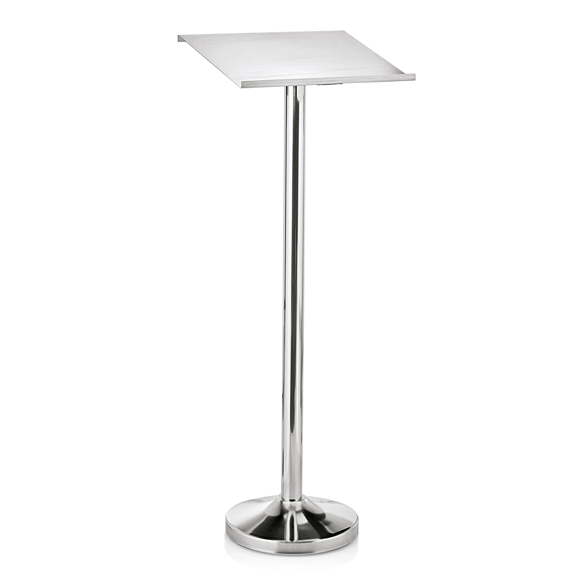 Menu display stand Silver