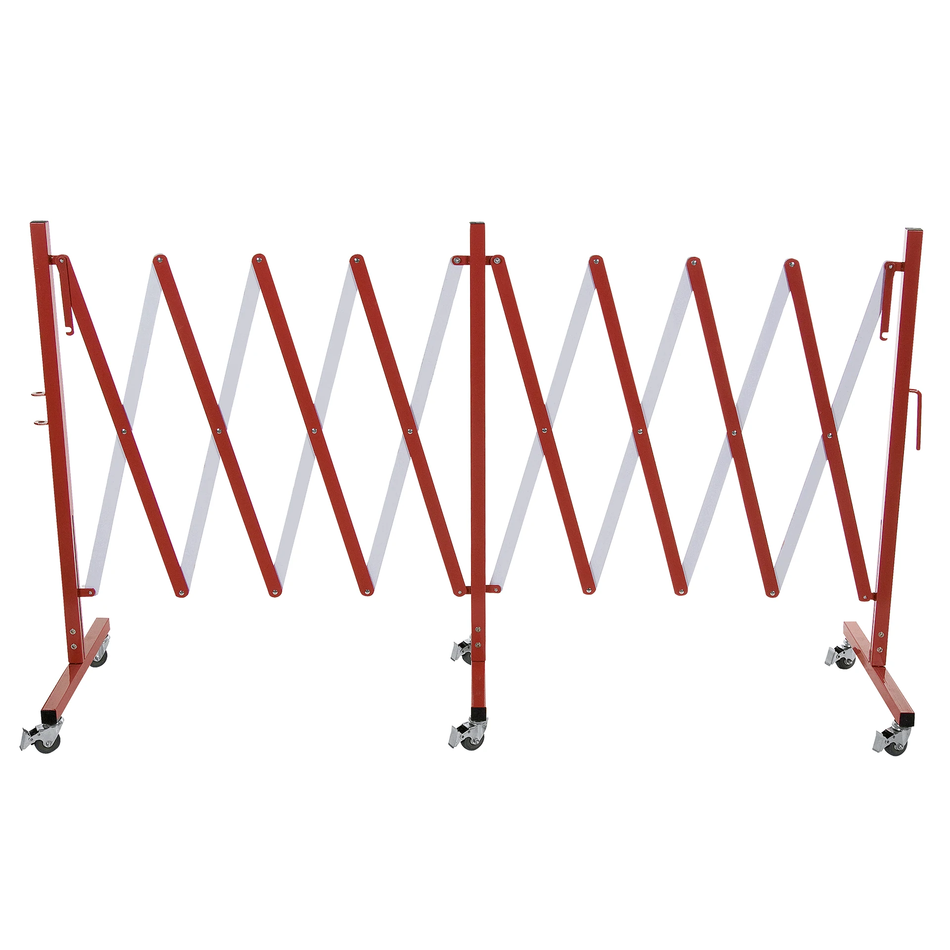 Scissor barrier Red And White Striped