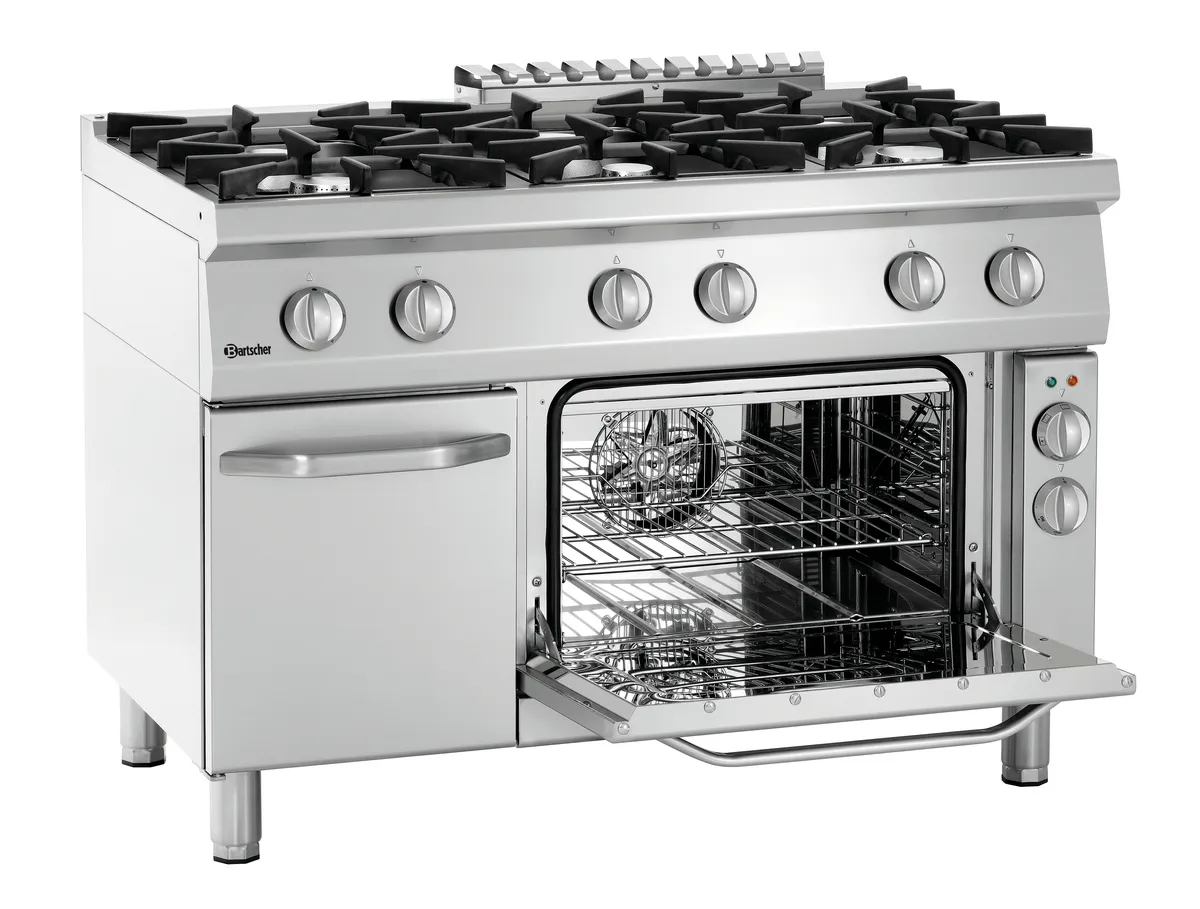 Bartscher Gas range 70060 EB11 Freestanding