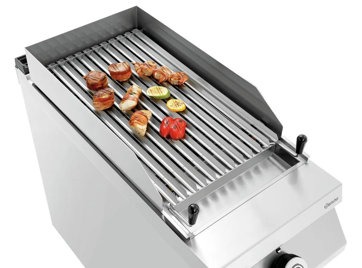 Bartscher Gas lava rock grill, OBU Freestanding