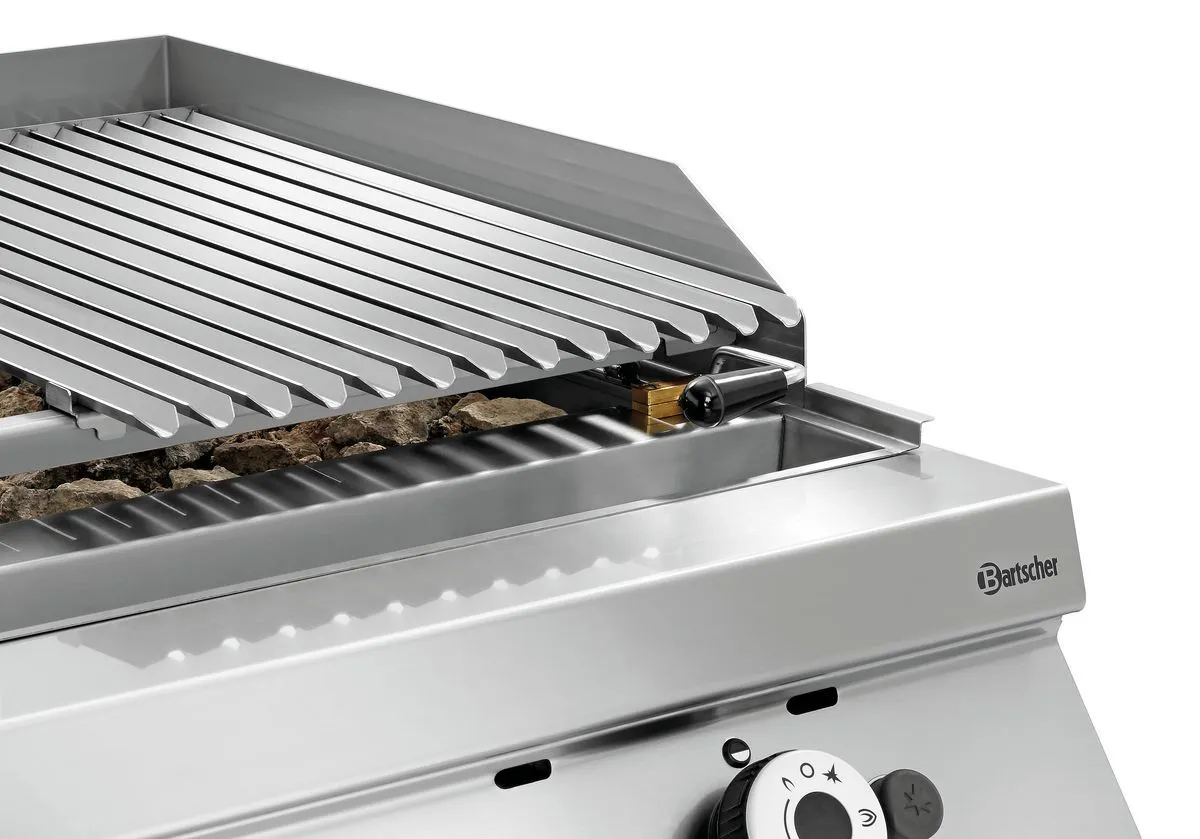 Bartscher Wild Gas lava rock grill, OBU Freestanding