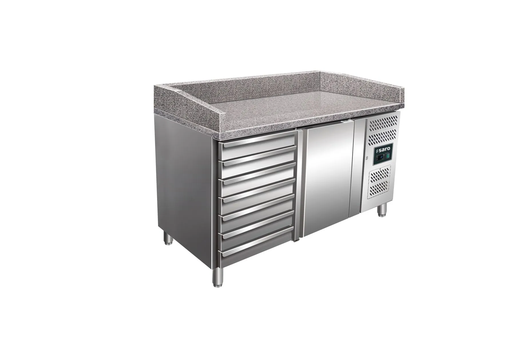 Saro Pizza preparation table with drawers Model MARGA P