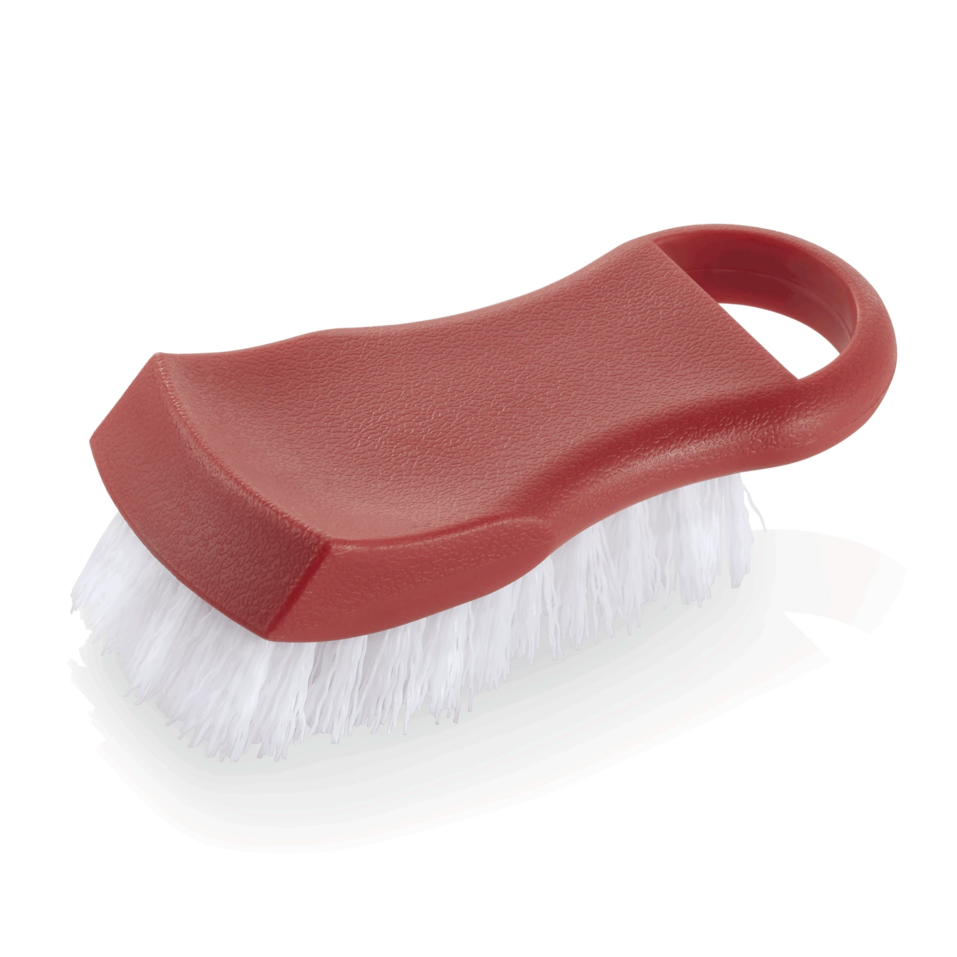 HACCP cutting board/kitchen scrubbing brush Red