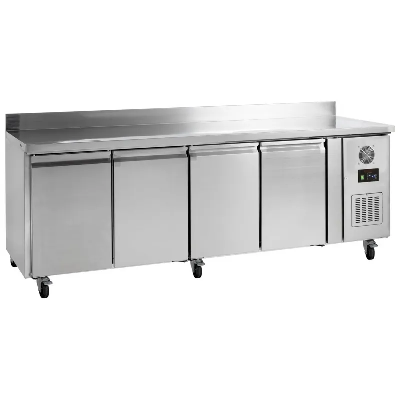 Tefcold GC74 Stainless Steel 4 Door Counter Fridge