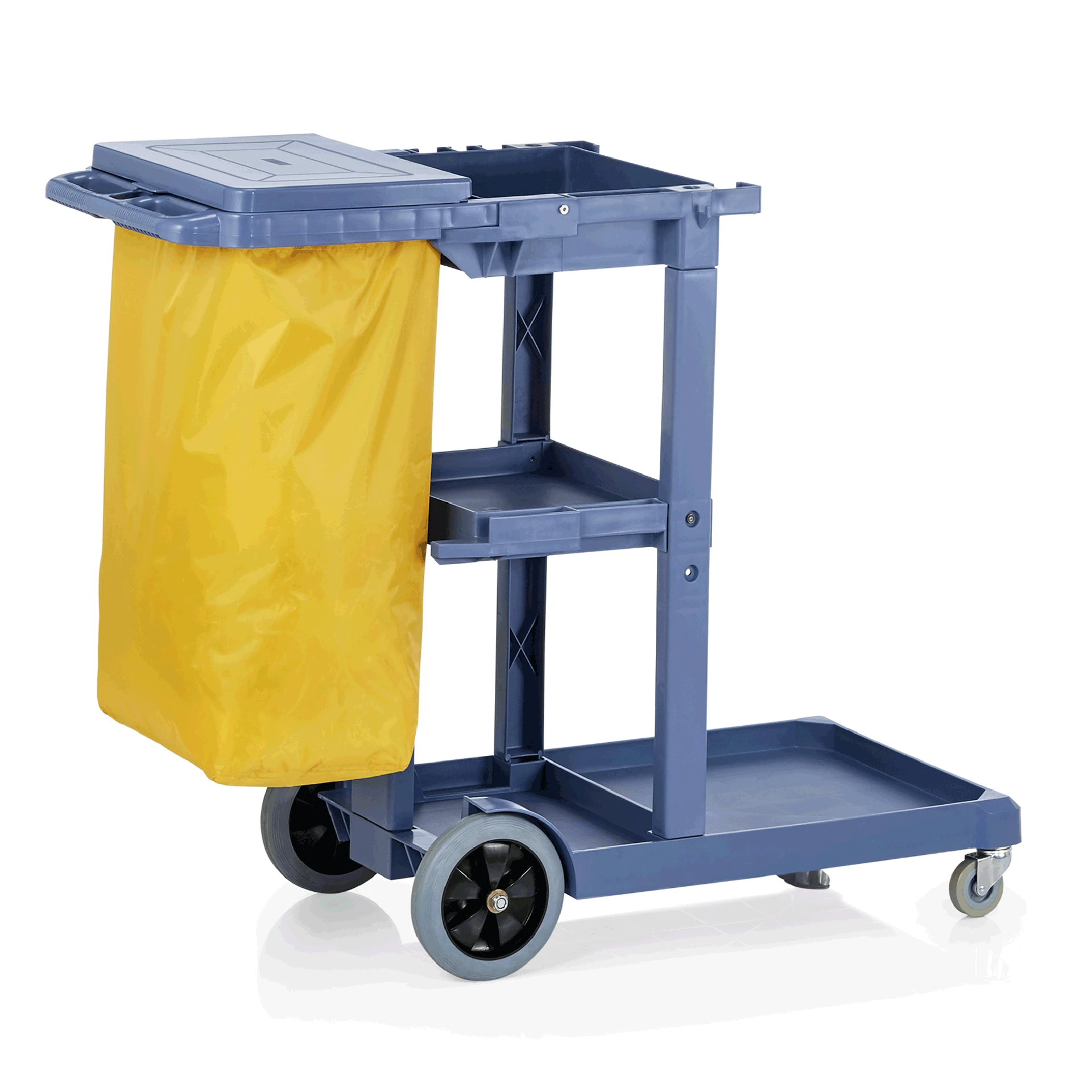 Janitorial cleaning trolley