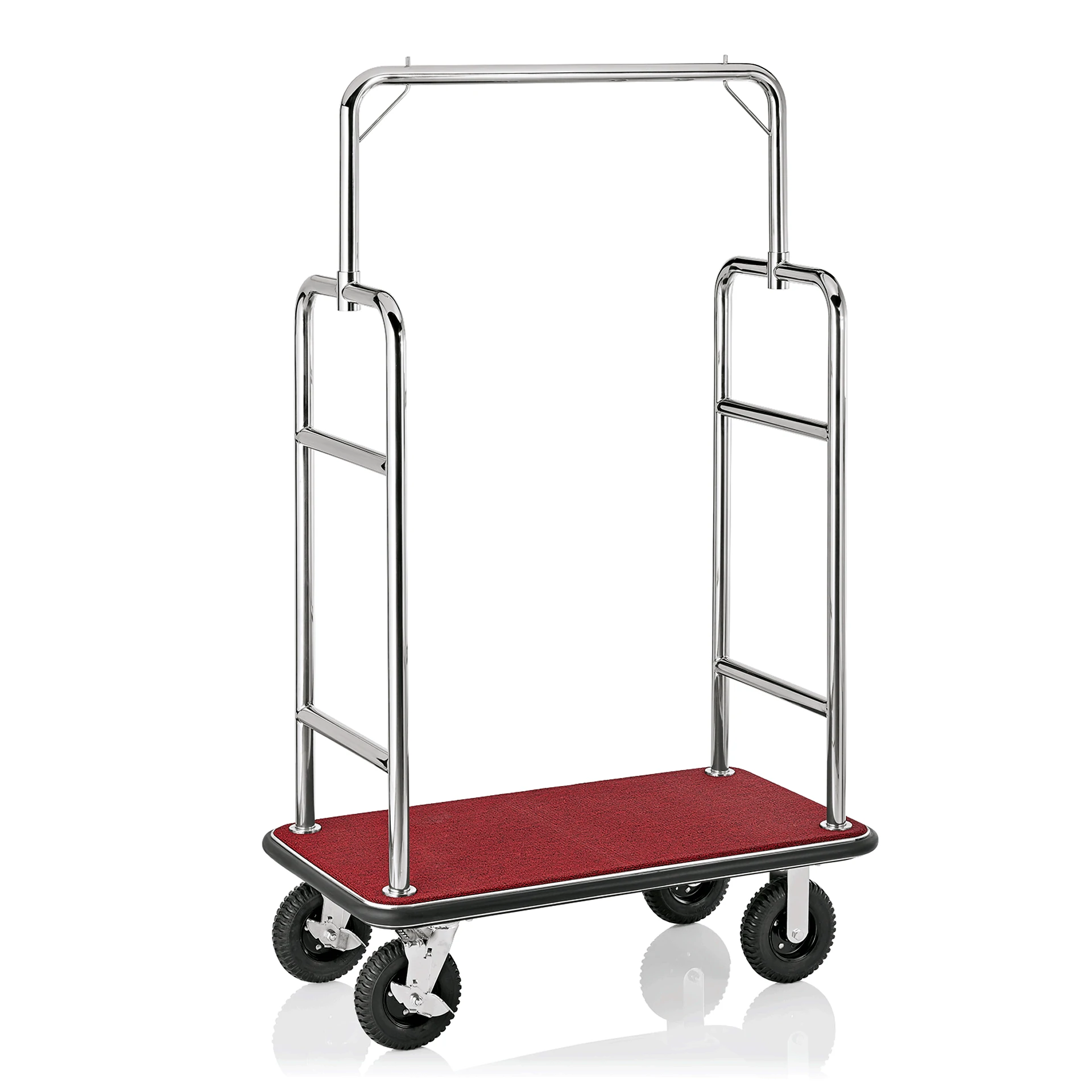 Luggage trolley Red