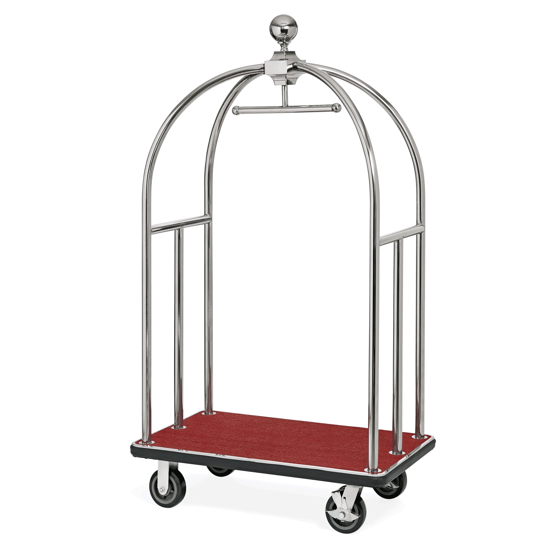 Luggage trolley Red