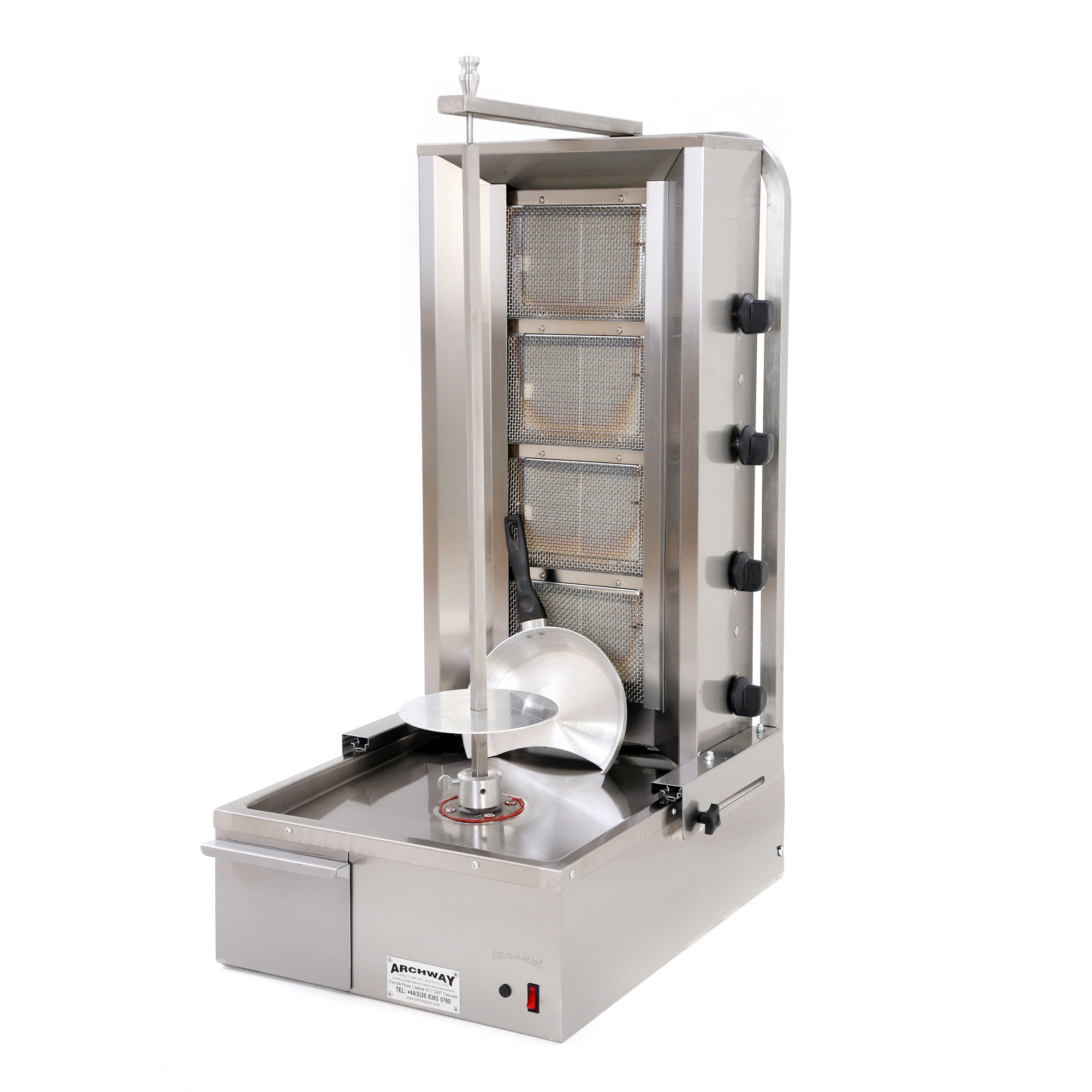 Archway Gas Doner Kebab Grills 4 Burners