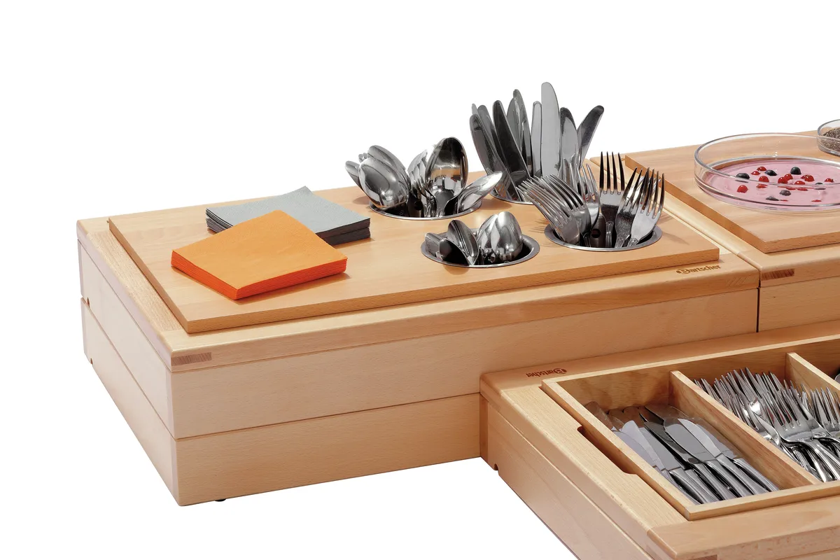 Bartscher Cutlery holder buffet system