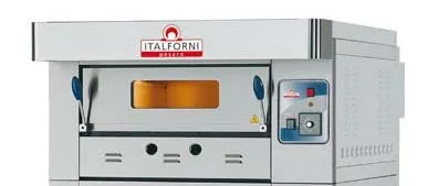 Italforni EGA-1 Heavy Duty Single Deck Gas Pizza Oven - 4 X 12" Pizzas