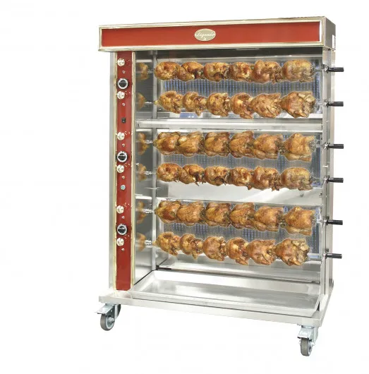 Inotech Legend ITL34 (Wide) Wall Of Flame Rotisserie 4 Spit