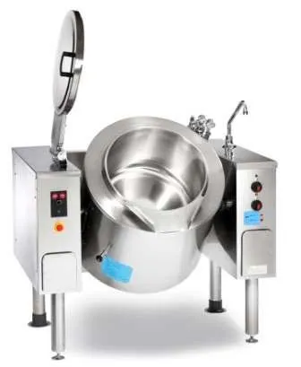 Electric Indirect Heat Tilting Kettles - No Stirrer Range