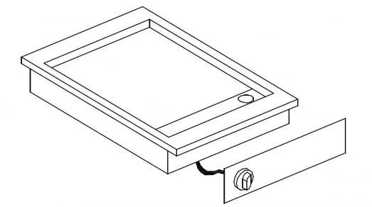 Giorik LGE4801D Drop In Smooth Plate Electric Griddle