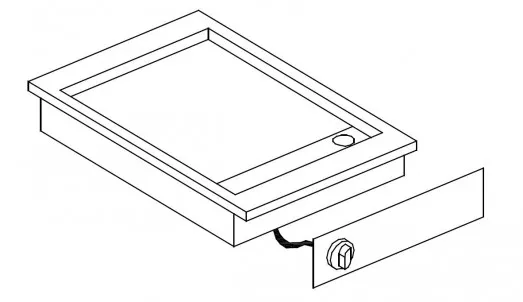 Giorik LGE4831D Drop In Chrome Plate Electric Griddle