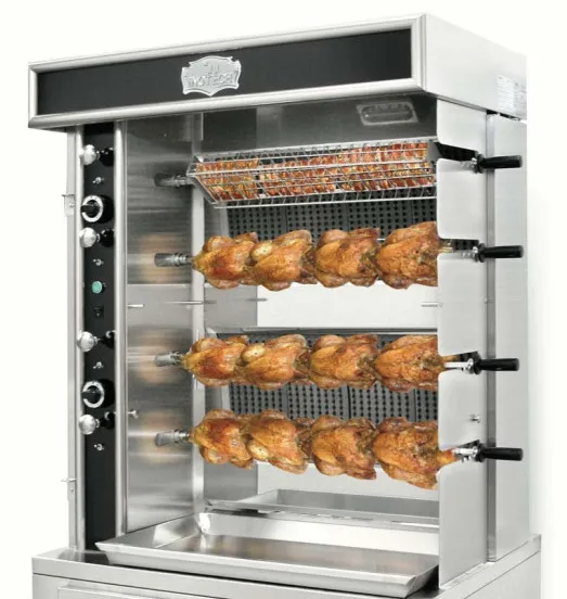 Inotech Legend ITL340 (Narrow) Wall Of Flame 4 Spit Rotisserie