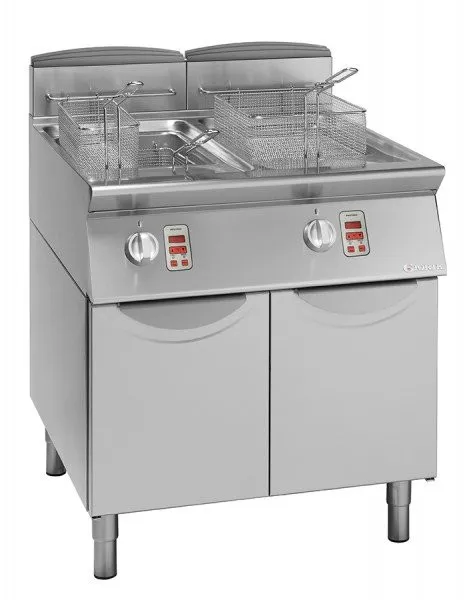 Giorik FE7215M/EU 15+15 Ltr Twin Tank Electric Fryer - Electronic Control