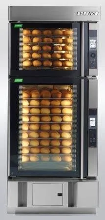 Debag Dila 10+5 - Electric 5 + 10 600 X 400Mm Rack Convection Ovens Stacked