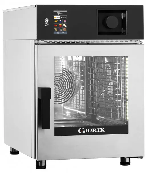 Giorik Kore - KM061W 6 X 1/1Gn Slimline Electric Combi Oven With Wash System