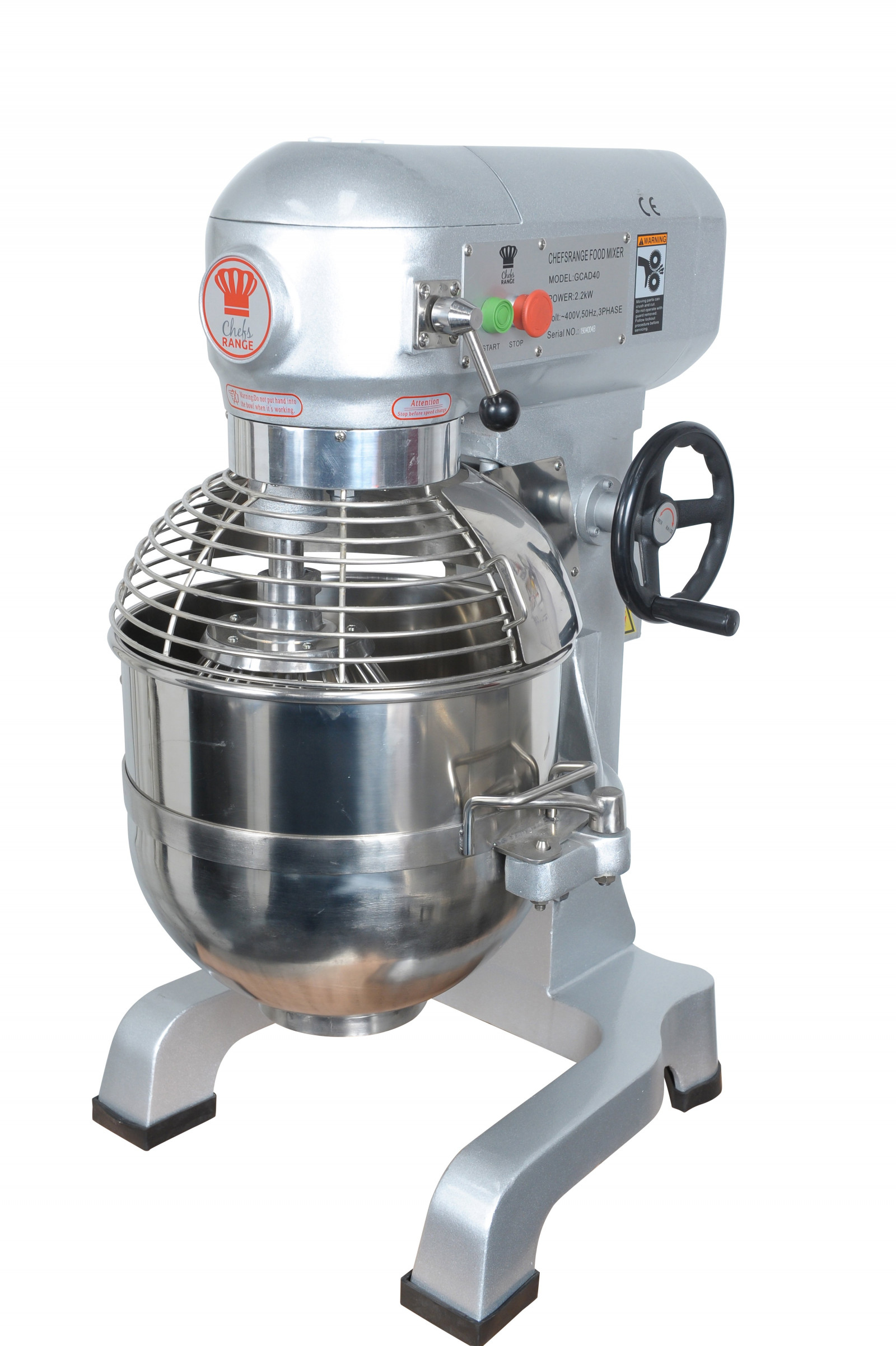 Chefsrange BT40 - 40 Ltr Heavy Duty Planetary Mixer