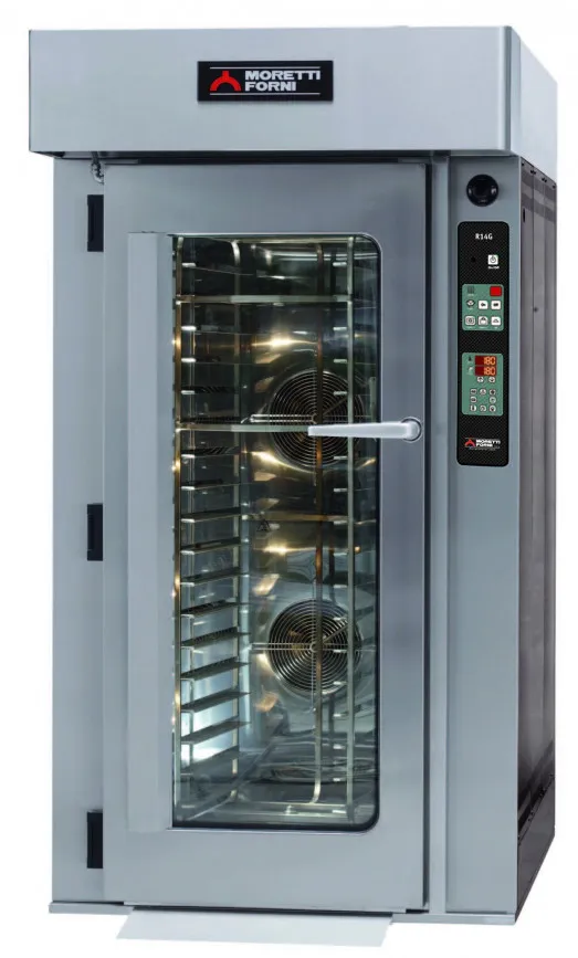 Moretti Forni R14G - Roll In Gas Rotary Bakery Oven