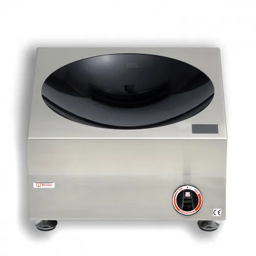 Berner Mini BWMS3 - 3Kw Countertop Wok Induction Hob