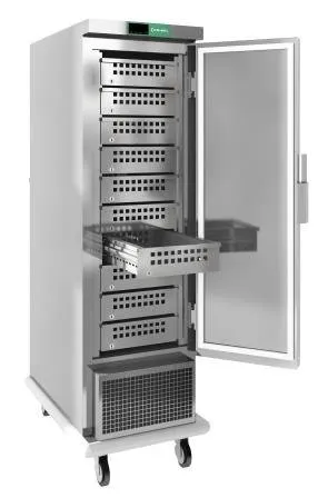 Emainox Mybox Mobile Refrigerated Holding Cabinet With 10 Lockable Drawers