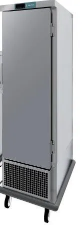 Emainox 19 Solid Door Slimline Mobile Refrigerated Holding Cabinet