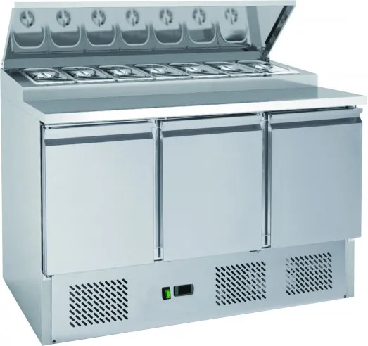 Chefsrange SP313 - 3 Door Prep Counter