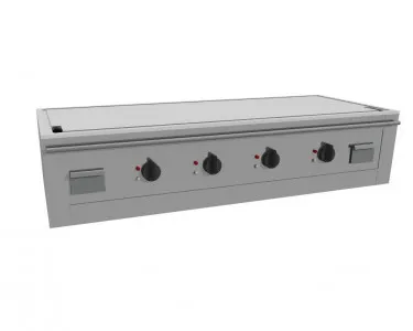 Casta TEP4B/180E Electric Teppanyaki Griddle - 4 Heating Zones