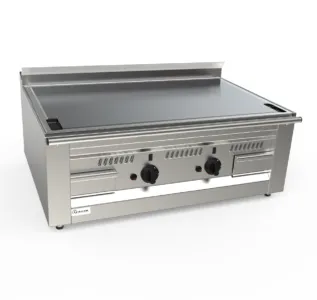 Casta TEP2B/100G Gas Teppanyaki Griddle - 2 Heating Zone