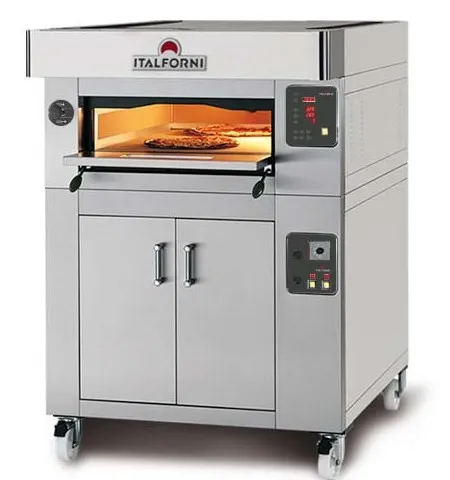 Italforni LSC-1 Heavy Duty Single Deck Pizza Oven - 8 X 12" Pizzas