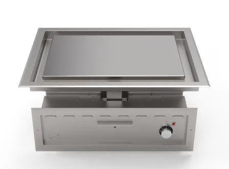 Mirror ME60 Di Drop In Electric Chrome Griddle/Plancha