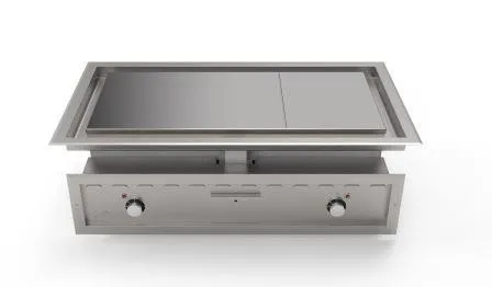 Mirror ME90 Di Drop In Electric Chrome Griddle/Plancha