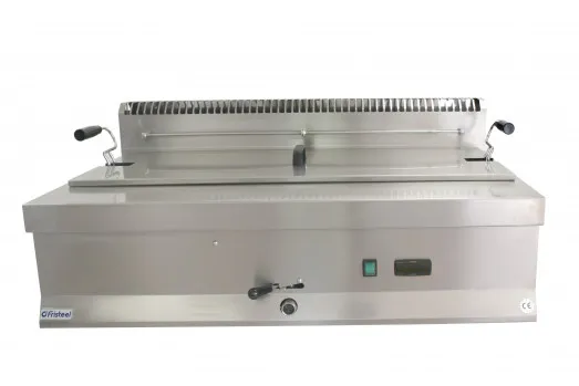 FR670E1-10 - 10 Ltr Electric Flat Bottom Fish Tempura Fryer